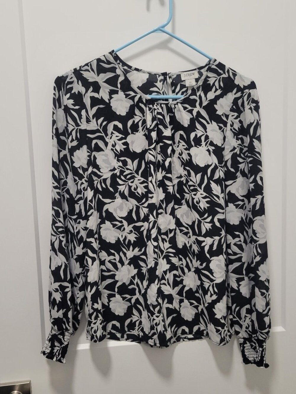 J. Crew Floral Top